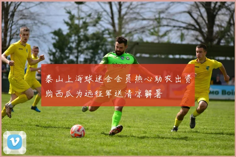 泰山上海球迷会会员热心助农出资购西瓜为远征军送清凉解暑